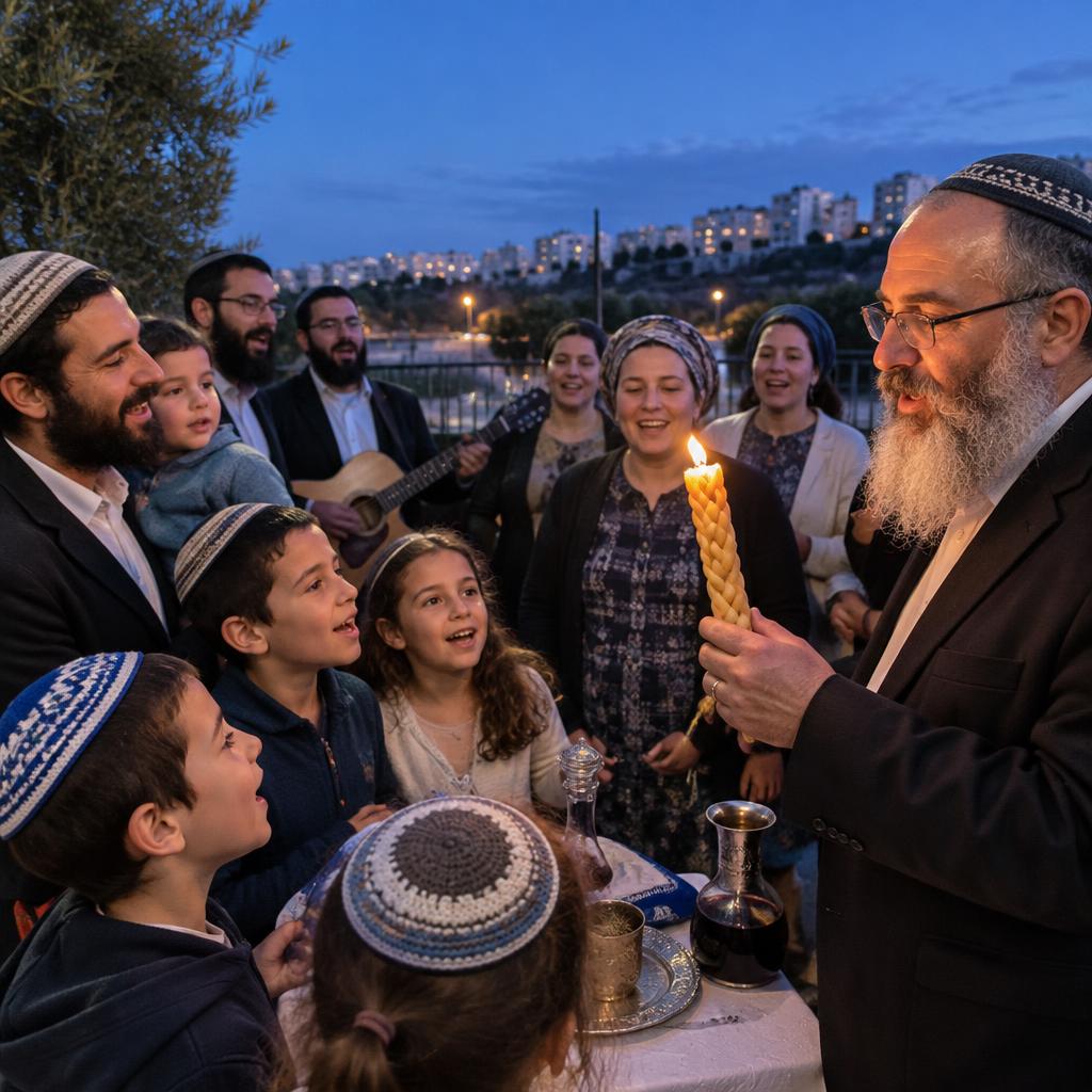 Illustrative photograph of a community celebrating together